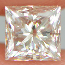 Loose Princess Cut Diamond Natural Enhanced Polished G SI1 Certified 1.01 Carat - £1,240.14 GBP