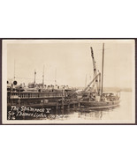 Sir Thomas Lipton&#39;s Yacht &quot;Shamrock V&quot; in Killarney, Ireland RPPC ca. 1930 - $24.75