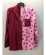 BB Dakota Women&#39;s Satin Button-Down Long Sleeve Top Pajama Large (missin... - $21.45 CAD