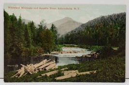 Adirondack NY Whiteface Mountain And Ausable River Postcard B3 - £5.56 GBP