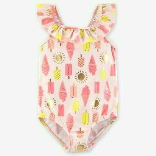 Just One You by Carter's Toddler Girls Popsicle One Piece Swimsuit Size 5T NWT - £9.58 GBP