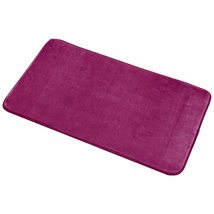 Evideco French Home Goods Bathroom Rug Memory Foam Mat Purple 30&quot; L x 18&quot; W - £14.99 GBP