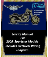 2009 Harley Davidson Sportster Models Workshop Service Repair Maintenanc... - $22.95