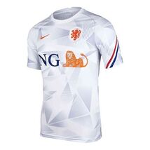 NikeNetherlands National Team 20/21 Pre Match Jersey 'White' - $101.00