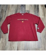 Walt Disney Cruise Line Transatlantic Mens Large Embroidered Sweater Swe... - €33,85 EUR