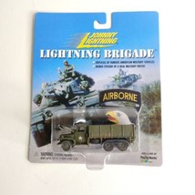 Johnny Lightning Lightning Brigade Army WWII GMC 6x6 Truck w/Patch Stick... - $35.14