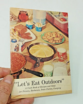 Let&#39;s Eat Outdoors Mid-Century Modern Recipe American Dairy Association ... - £11.87 GBP