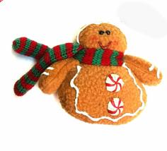 Plush 3 Inch Gingerbread Ornament (BOY) - $10.00