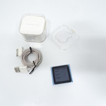 Apple iPod Nano 6th Generation 8GB A1366 MP3 Music Player Blue  - £42.62 GBP
