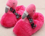 Er for home slippers soft plush flamingos women girl shoes indoor comfortablehouse thumb155 crop