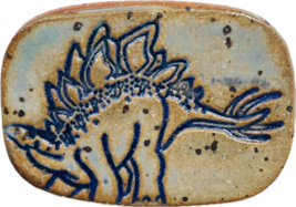 Dinosaur Stegasaurus Large Oval Refrigerator Magnet - $10.00