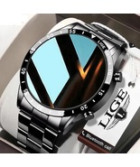  2024 Smart Watch Men Full Circle Touch Screen Bluetooth Call Men Smartw... - £51.89 GBP+