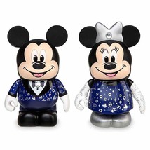 Vinylmation Mickey and Minnie Mouse 3&#39;&#39; Figure Set - Disney Store 30th Anniversa - £14.69 GBP