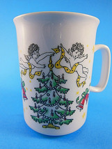 Frohe Weihnachten Merry Christmas in German CoffeeTea cup Mug - $7.91