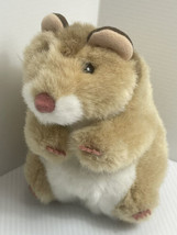 Folkmanis Hamster Puppet New 7&quot; imaginative Play Mouse Gerbil - $10.39