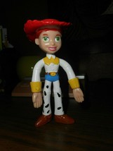 JESSIE Doll Toy Story Woody&#39;s Girlfriend Toy PVC Disney Pixar Kellogg 4&quot; figure - £7.86 GBP