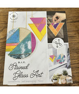 NEW Mindful Makers DIY Craft Stained Glass Art Kit Creativity Teen Adult - $12.99