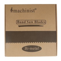 Bi-Metal Metal Cutting Band Saw Blades, Variable Teeth, Imachinist S1161... - $43.92