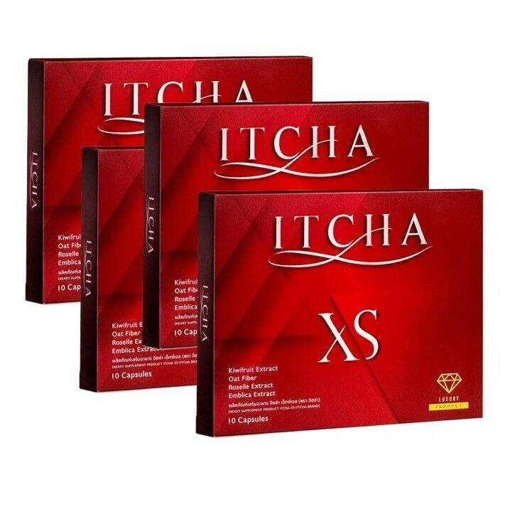 Primary image for 4 x ITCHA XS Dietary Supplement Weight Management Control Burn Fat Healthy