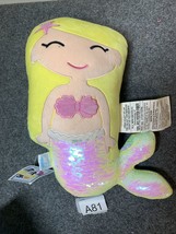 Sequin Pillow Blonde Mermaid Reversible  - £8.92 GBP