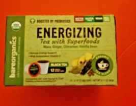 Energizing Tea With Superfoods Gleuten Free,Vegan,Non Gmo - £16.88 GBP
