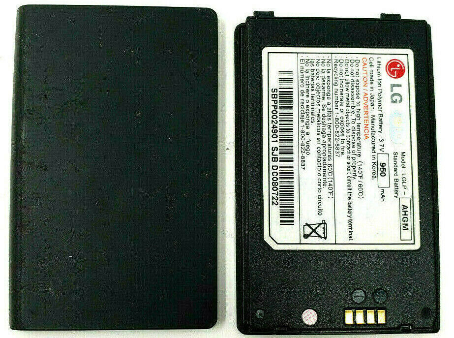 Primary image for Original Black Phone Battery LGLP-AHGM 950mAh 3.7V For LG VX10000 Voyager