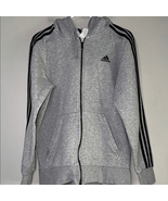 Adidas Gray and Black Athletic Jacket - $21.53 CAD