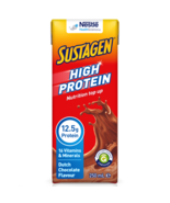 Sustagen Ready To Drink High Protein Nutrition Top Up 250mL Dutch Chocolate - $90.32 CAD