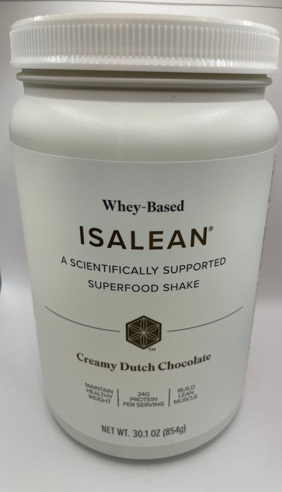 Isagenix Isalean Shake Canister Superfood CREAMY DUTCH CHOCOLATE - FREE SHIPPING - £39.32 GBP