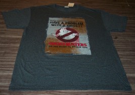 Vintage Style Ghostbusters Have A Problem With A Ghost T-Shirt Large New w/ Tag - £15.82 GBP