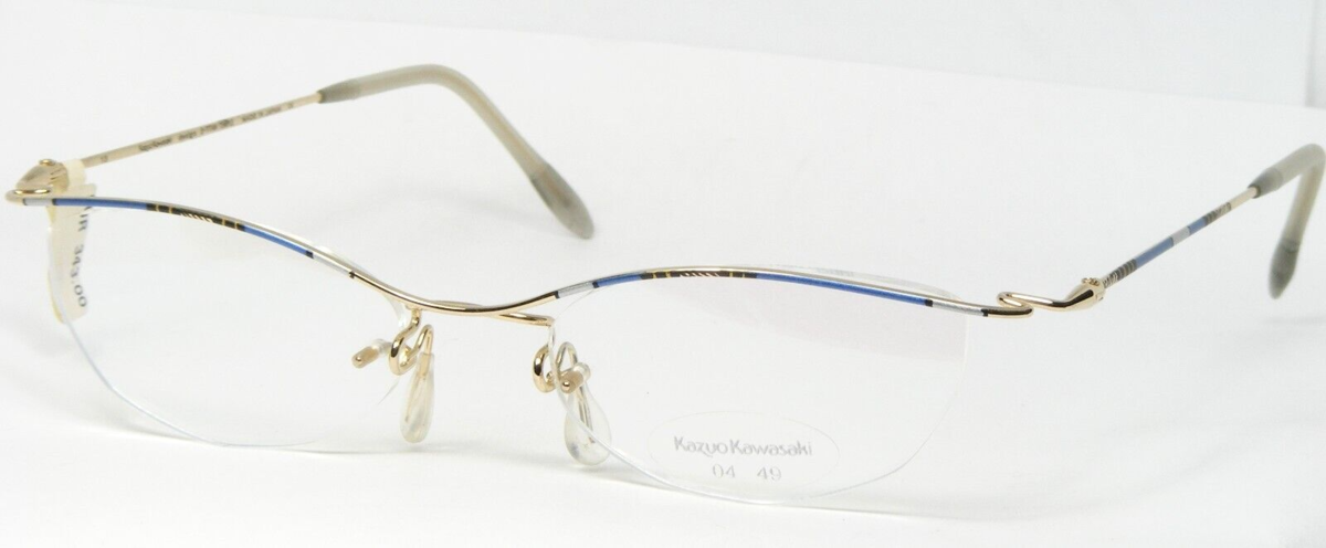 Lunettes Vintage Kazuo Kawasaki MP-662 04 MULTICOLOR UNIQUES B-TITAN 49-... - $215.39