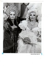 *DYNASTY-MASQUERADE (1986) Joan Collins &amp; Jackie Collins at Masquerade Ball - $50.00
