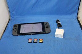 Nintendo Switch Console, HAC-001, No Dock with 3 Switch Games - $179.99