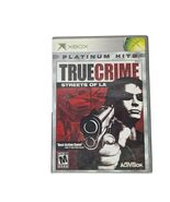 True Crime Streets Of LA (Xbox, 2004) Game And Case - $271.89 MXN