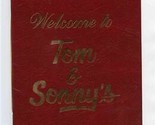 Tom and Sonny&#39;s Luncheon Menu W Douglas in Wichita Kansas 1980&#39;s - $17.82