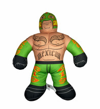 WWE Brawlin&#39; Buddies REY MYSTERIO Talking Plush Toy 2011 Green Mask Mysterio - £15.57 GBP
