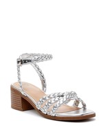 Wonder Nation Silver Girls Dress Sandal Size 1 Color Silver - $23.60 CAD