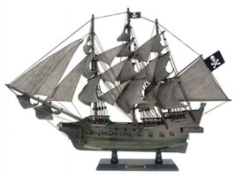 Wooden Flying Dutchman Limited Model Pirate Ship 26&quot;&quot; - £148.46 GBP