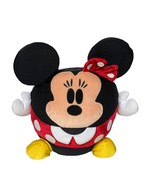 Disney Parks Minnie Mouse Medium Round Ball Plush Stuffed Animal 9.5&quot; - £20.24 GBP