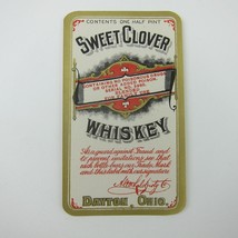 Antique Whiskey Bottle Label Altschul Distilling Co. Dayton Ohio Sweet C... - $39.99