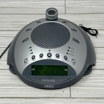 HoMedics SS-4000 Sound Spa Alarm Clock Radio Sound Machine White Noise Tested - £21.79 GBP