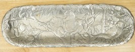 Vintage Metal Serving Tray Aluminum Metalware KOALA BEARS Wildlife Relie... - $30.68