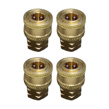 4-Pack 1/4&quot; Quick Connect X 1/4&quot; Npt Female Quick Connect - £15.85 GBP