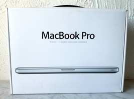 MacBook Pro Apple 15-inch Silver 4GB SDRAM 500GB HD EMPTY BOX ONLY - $33.20