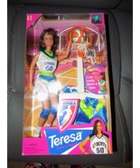 Barbie WNBA Teresa Doll #20350 1998 Mattel, Inc. NEW - £48.79 GBP