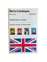 Vintage Netto Stamp Catalogue: Postage Stamps Of Great Britain 1972 9th Edition - £5.91 GBP