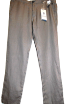 Ganesh Gray Men&#39;s Linen  Pants Trousers Size US 38 R - $80.06