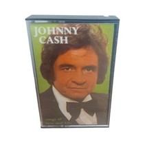 Johnny Cash Songs Of Love And Life Cassette Tape Vintage Country Music - £3.92 GBP
