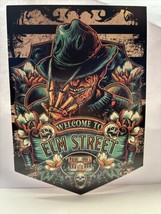 Halloween Die Cut Cardboard Nightmare On Elm Street Freddy Wall Decor 5 X 7 - $4.94