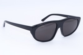 New Balenciaga Bb 0098S 001 Black Designer Authentic Frames Sunglasses 60-18 - £150.39 GBP